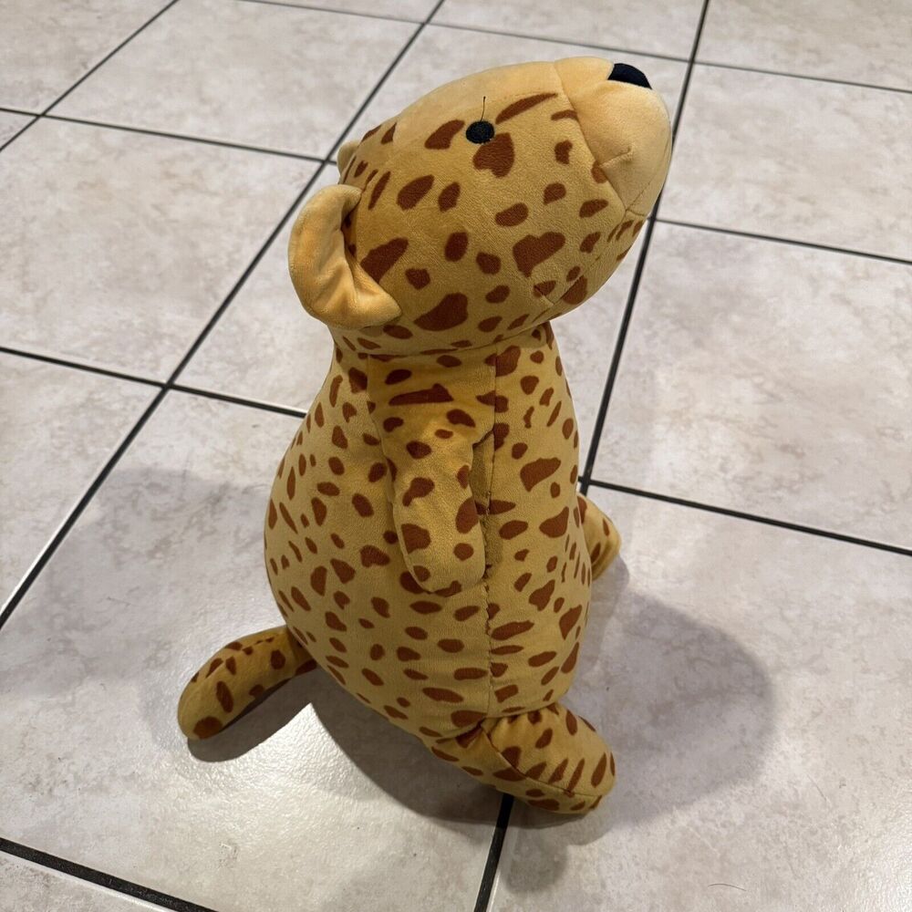 Target Pillowfort Weighted Plush Cheetah Stuffed Animal Orange Cat Throw Pillow